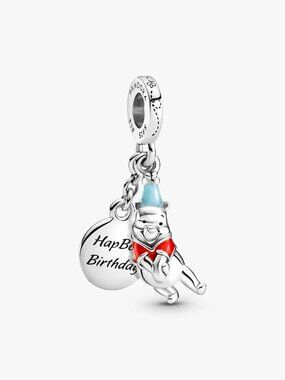 PandoraDisney Winnie the Pooh Birthday Dangle Charm